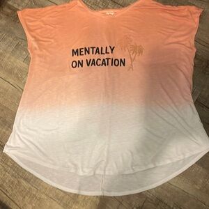 5/$15 Mentally on Vacation tee